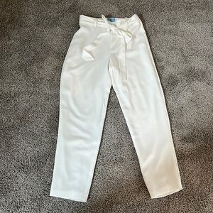 White business/casual pants